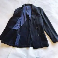 Begin THE SUIT COMPANYメンズダブルブレストブレザー　紺ブレ