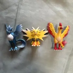 モンコレ 初期 ファイヤー サンダー フリーザー TOMY製 ポケモン