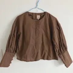 STREET ORGAN 120cm ブラウン ブラウス
