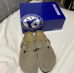 ビルケンシュトック　ボストン　スエードトープ39 25.0新品未使用 ♡極美品♡【ビルケンシュトック】［ボストン］トープ 37/23.5cm