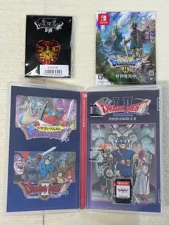 ドラゴンクエスト1&2 Switch版e-STORE特典（ピンズロトの盾・赤）付