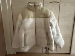 THE NORTH FACE ボア ヌプシ ダウンジャケット　ホワイト