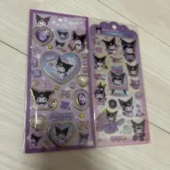 国内正規品　サンリオ　キラキラジュエルシール　クロミ　ドロップジェリーシール