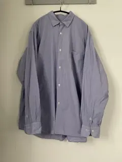美品 コモリシャツ サックス 21SS 長袖 T01-02001 サイズ3 - メルカリ