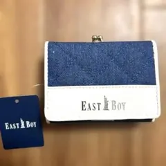 【新品】EASTBOY 三つ折り財布 デニム調 キルティングのサムネイル