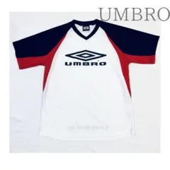 【UMBRO】未使用品　アンブロ 半袖 Ｍ〜Ｌ　サッカー　フットサル　Y2Kのサムネイル