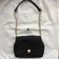 kate spade.チェーンバッグ(ブラック)