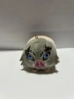 鬼滅の刃 もちころりんぬいぐるみ　嘴平伊之助　ぬいぐるみ