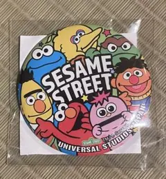 セサミストリート バッジ ユニバーサルスタジオジャパン