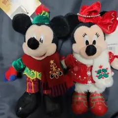 【2010 ディズニーシー クリスマス・ウィッシュ ぬいぐるみバッチ】