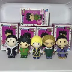 美品‼️HUNTER×HUNTER一番くじH賞ミニマスコットまとめ売り5体セット