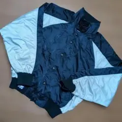 MIZUNO 高校野球部 グランドコート グラコン ジャンパー 黒＆銀 光沢