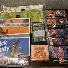 d*3様 ズートピア☆Happyくじ☆缶バッジ他まとめ売り d*3様 ズートピア☆Happyくじ☆缶バッジ他まとめ売り