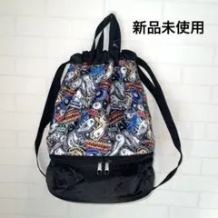 にゃんこ大戦争　プールバッグ 2層 水泳 男の子 リュック　新品未使用