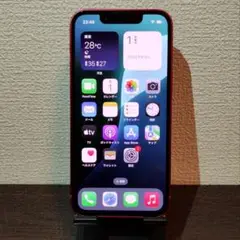 【美品】Apple iPhone13 mini 256GB RED SIMフリー