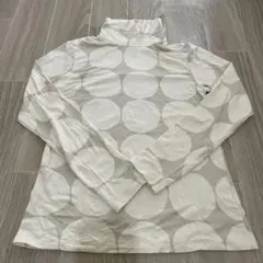 ユニクロ×マリメッコ ヒートテックタートルネックT（長袖） ベージュ M