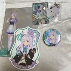 メジロマックイーン ウマ娘 カラオケ館 きゃらドリ namco 缶バッジ