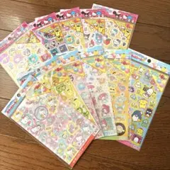 【正規品】セリア サンリオキャラクターズ キラッとシールセット