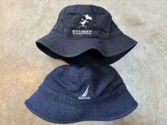 STUSSY NAUTICA バケットハット 2点セット
