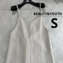 UNITED ARROWS バックリボン　キャミワンピ　ワンピース