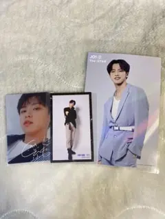 【未使用】河野純喜 トレカ ポストカード 缶バッジ