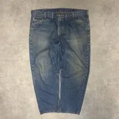 carhartt　デニム　メキシコ製　00s　ヒゲ　アタリ抜群　鬼バギー　W44