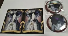 第五人格 真髄メモリアル トレーディングカード 缶バッジ 白黒無常