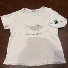 Noeil aime Bebe クジラ Tシャツ 100 中古のサムネイル
