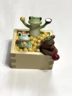 コポー　カエル　置物　フィギュア　紫陽花　あじさい　レア コポー カエル 置物 フィギュア 紫陽花 あじさい レア - メルカリ