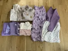 女の子　秋冬　120 長袖トップス　ワンピース　まとめ売り