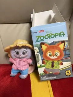 miniso ズートピア ジュディ ぬいぐるみキーホルダー