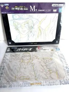 ONE PIECE メモリアル原画アート サボ　ロー　コラソン