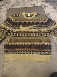 Nike 柄 ニットセーター