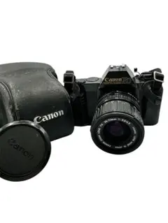 Canon AE-1本体 望遠レンズ ストロボ3点セット 一眼フィルムカメラ