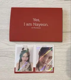 Yes, lam Naeyeon. フォトカードセット