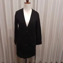 【ユニクロ】ロングカーディガン　黒