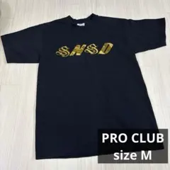 SNSD Tシャツ 黒　謎Tシャツ　誰やねん　何がやねん　M ゴールドプリントのサムネイル