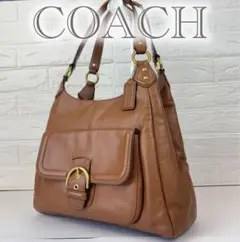 美品 COACH hobo shoulder bagショルダーバッグ 24686