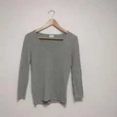 URBAN RESEARCH DOORS グレー Vネック 長袖