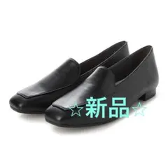 ⭐︎新品⭐︎ing モカシンローファー ブラック 本革　 23.5