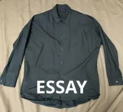 ESSAY バルーンシャツ　初期　黒　Sのサムネイル