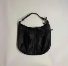 M.U.L. 2wayドロップショルダーハンドバッグペイズリー柄型押しMsize 
