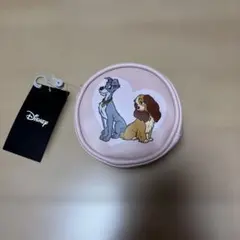 ディズニー わんわん物語 レディ＆トランプ ポーチ