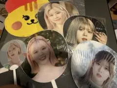 NiziU リク　うちわケース　うちわセット