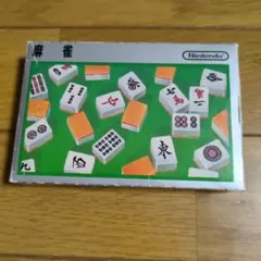 ファミコン麻雀箱説明書つき