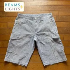 BEAMS LIGHT★シアサッカー カーゴショートパンツ♠︎サイズLのサムネイル