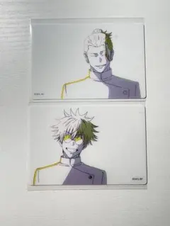 アニメーション呪術廻戦展　原画クリアカード　五条悟 夏油傑