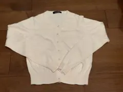 EAST BOY アイボリー ニットカーディガン