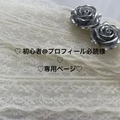 初心者@プロフィール必読様オーダーページ♡