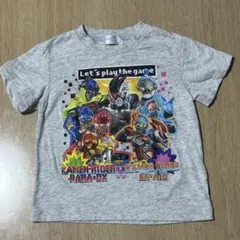 仮面ライダーエグゼイド Tシャツ グレー　100cmのサムネイル